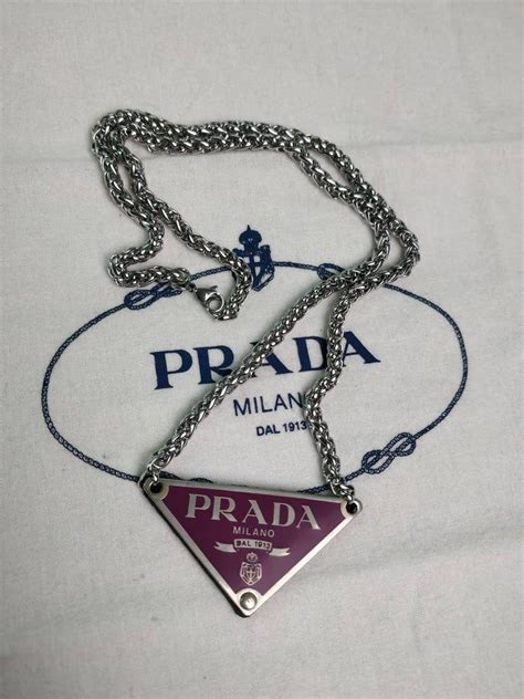 etsy prada necklace.